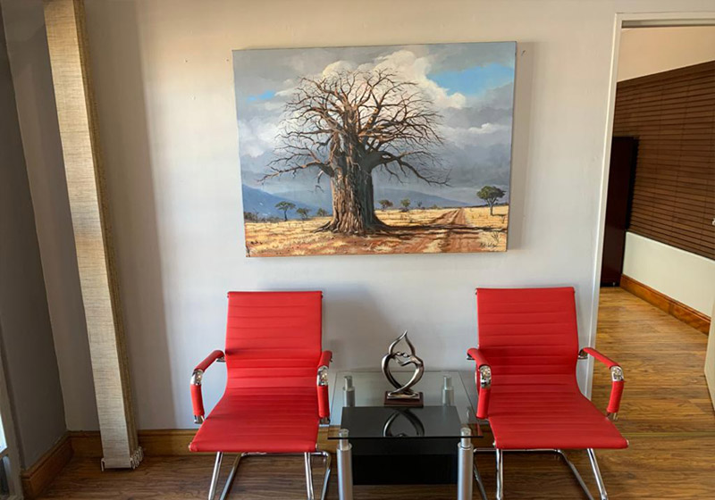 Legends office reception