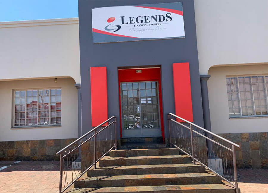 Inside the Legends Financial Brokers office